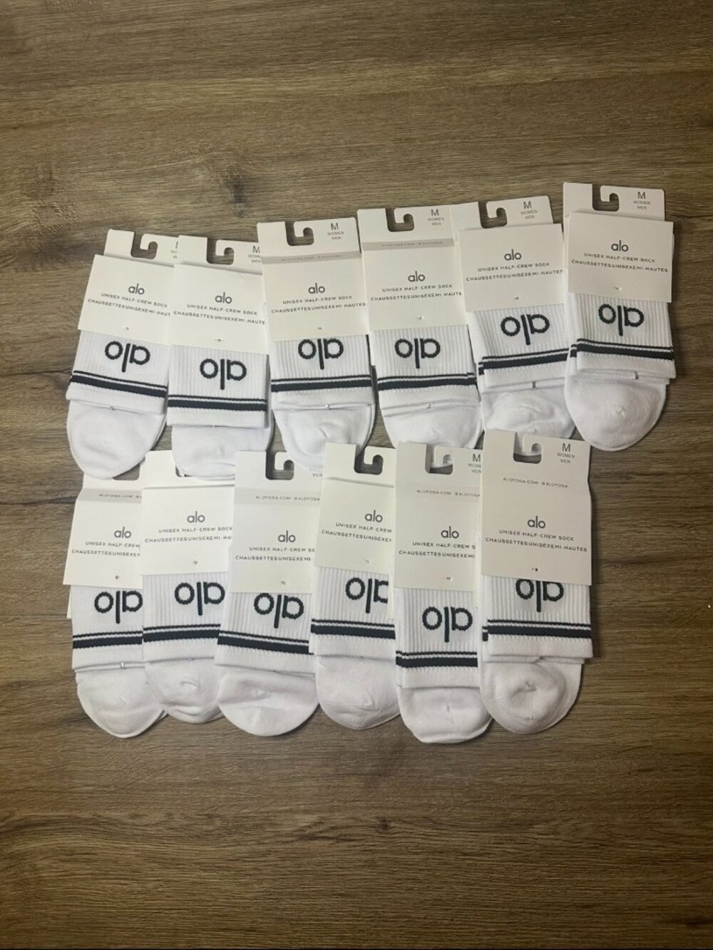 Alo Throwback socks 12 pairs